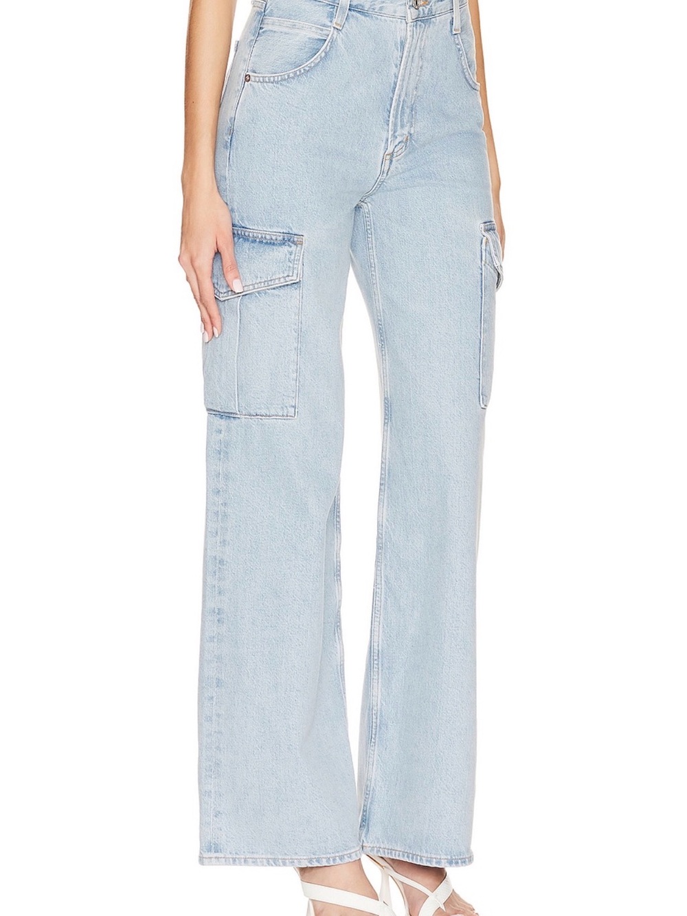 Agolde Minka Cargo Jeans in Realm size 24